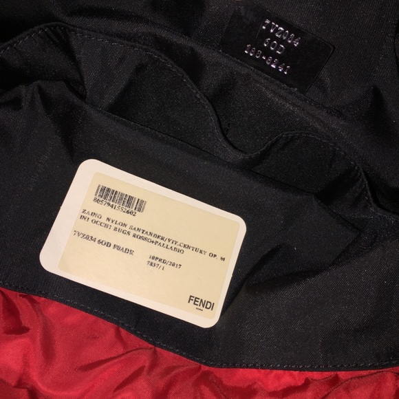 New Fendi Monster Bug Zaino Santander Backpack - Picture 6 of 8